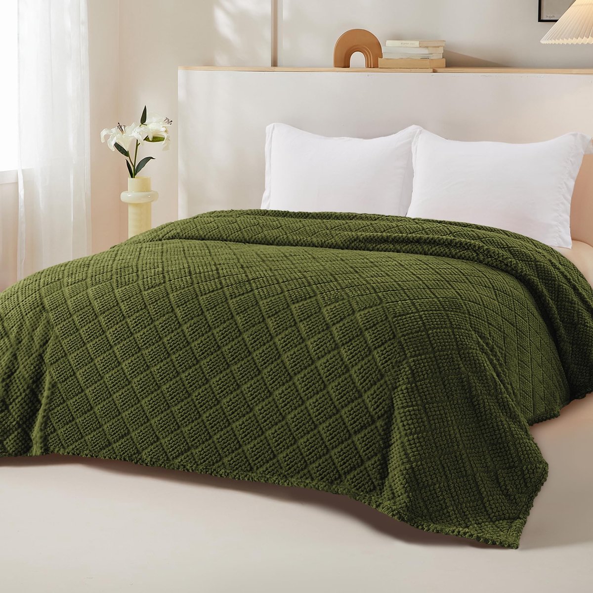 Omgoods - Soft Sofa Blanket - Lichtgewicht Microfiber Fleece 220x240 cm