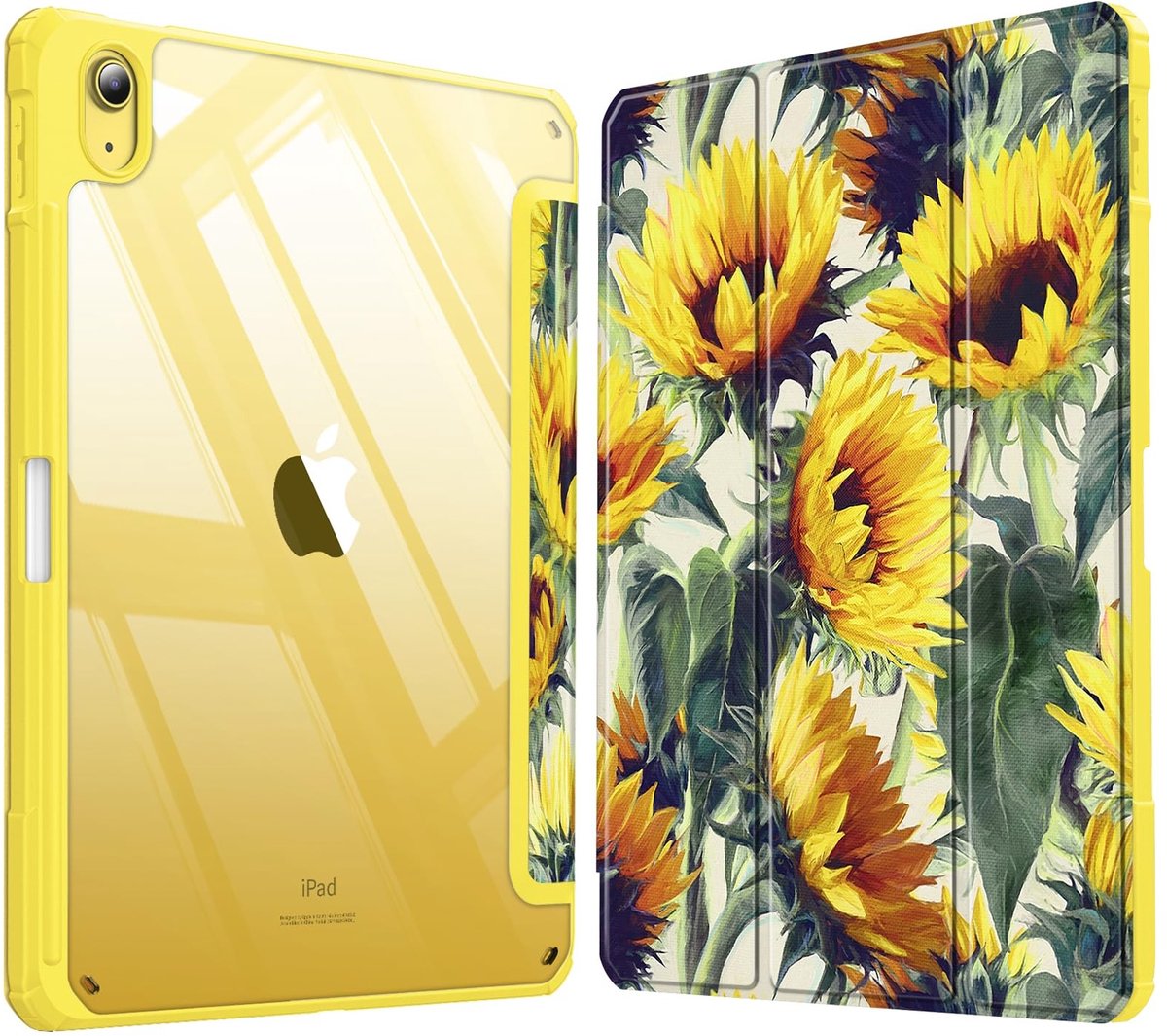 Omgoods - Ultra Slim Case voor iPad 11e Gen 2025/10e Gen 2022 - Schokbestendige Transparante Hoes