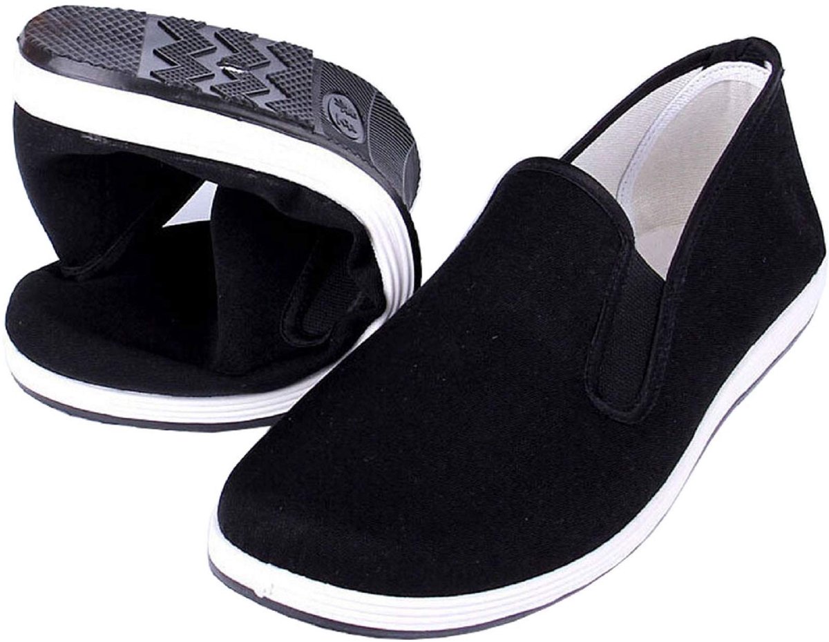 Omgoods - Kung Fu Tai Chi Schoenen Unisex - Rubberen Zool en Canvas voor Qigong
