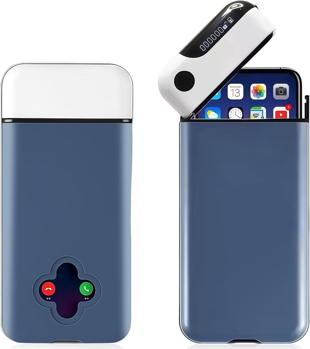 Mobiele Telefoon Box met Timer voor Kinderen, Automatische Controle en Draagbaar Ontwerp, Ideaal voor Beperkingen en Focus