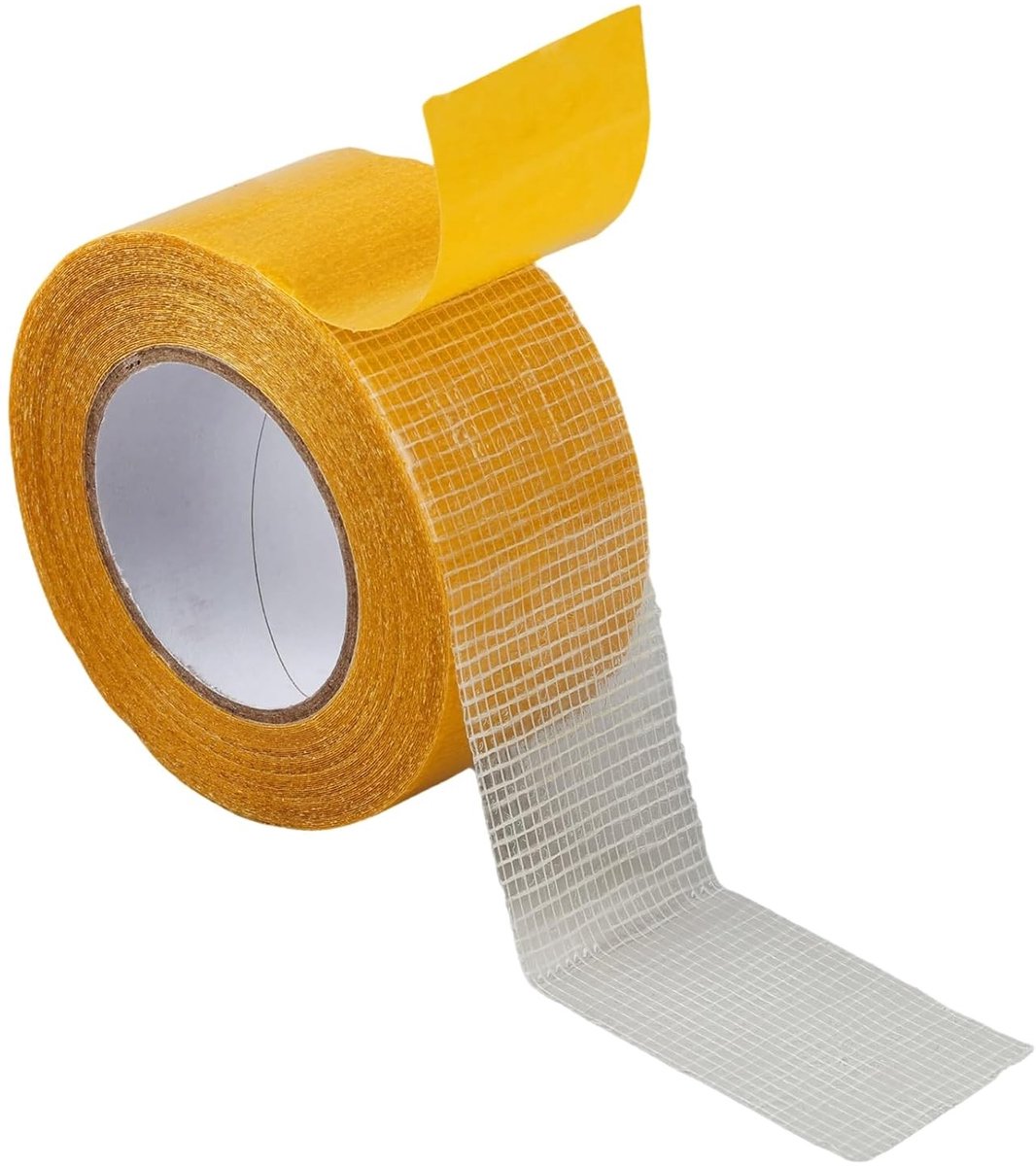 Dubbelzijdige Stoffen Tape 2.5 cm x 10 m - Sterke Plakband voor Gordijnen, Kleding en Vloerkleden, Ideaal voor Decoratie en Creatieve Projecten, Eenvoudig aan te Brengen