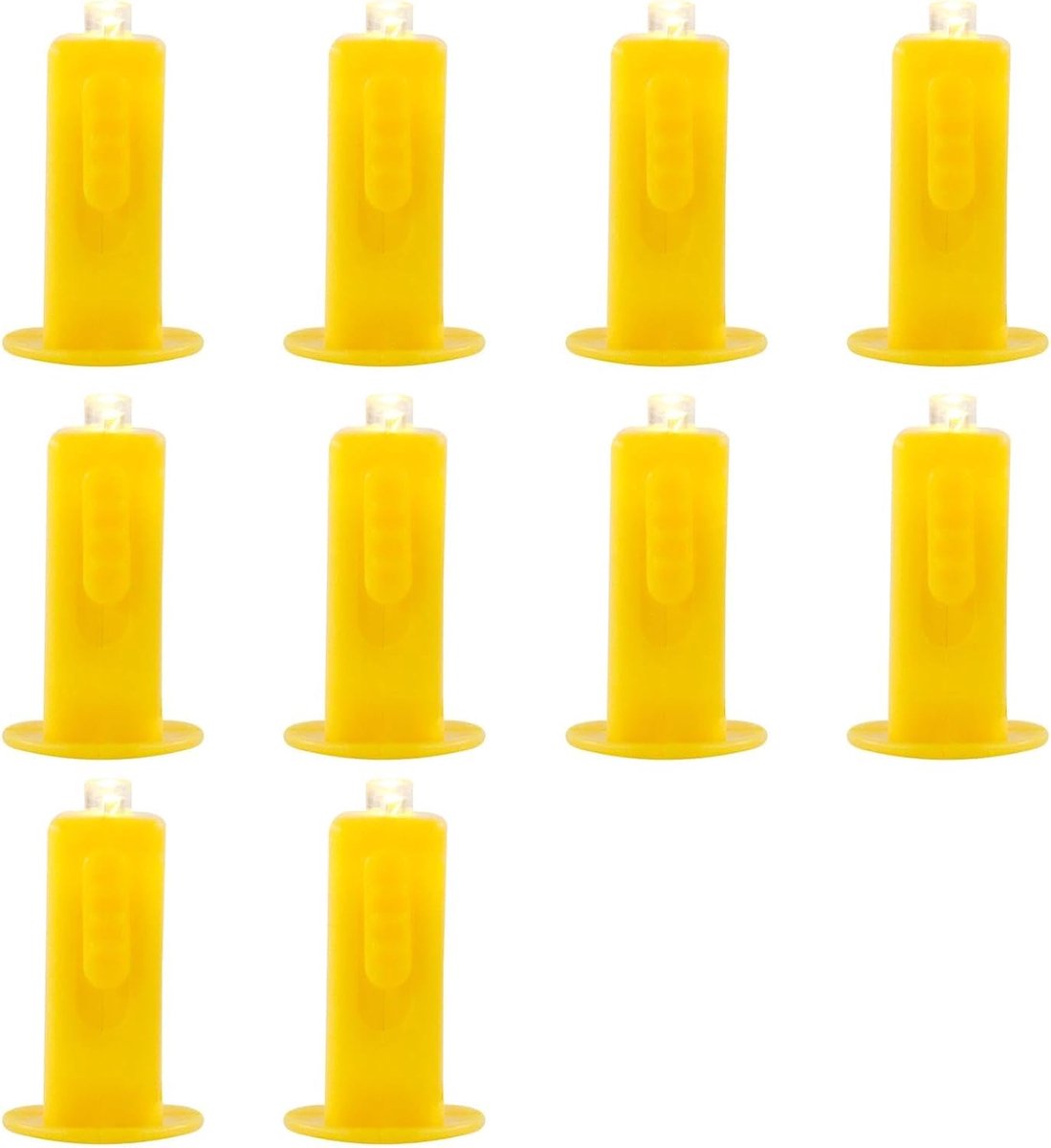 SnelShoppen - 10 x Mini LED Ballonlichten Warm Wit, Decoratieve LED Verlichting voor Papieren Lantaarns, St. Martin Lantaarns, Ballonnen, Pompoenen en