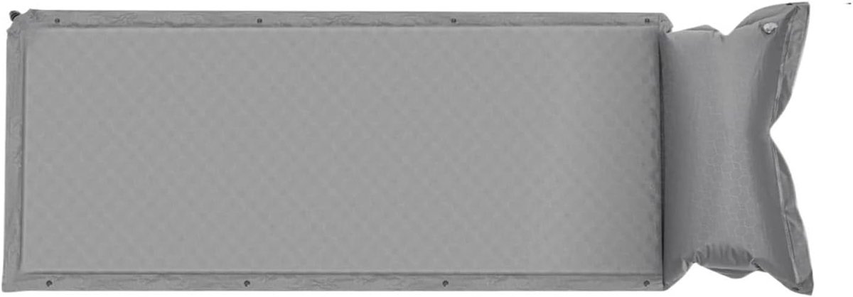 Draagbaar Luchtbed - Slaapmat Kampeer - Outdoor Kamperen - Zelfopblazend - 192x66cm - Grijs