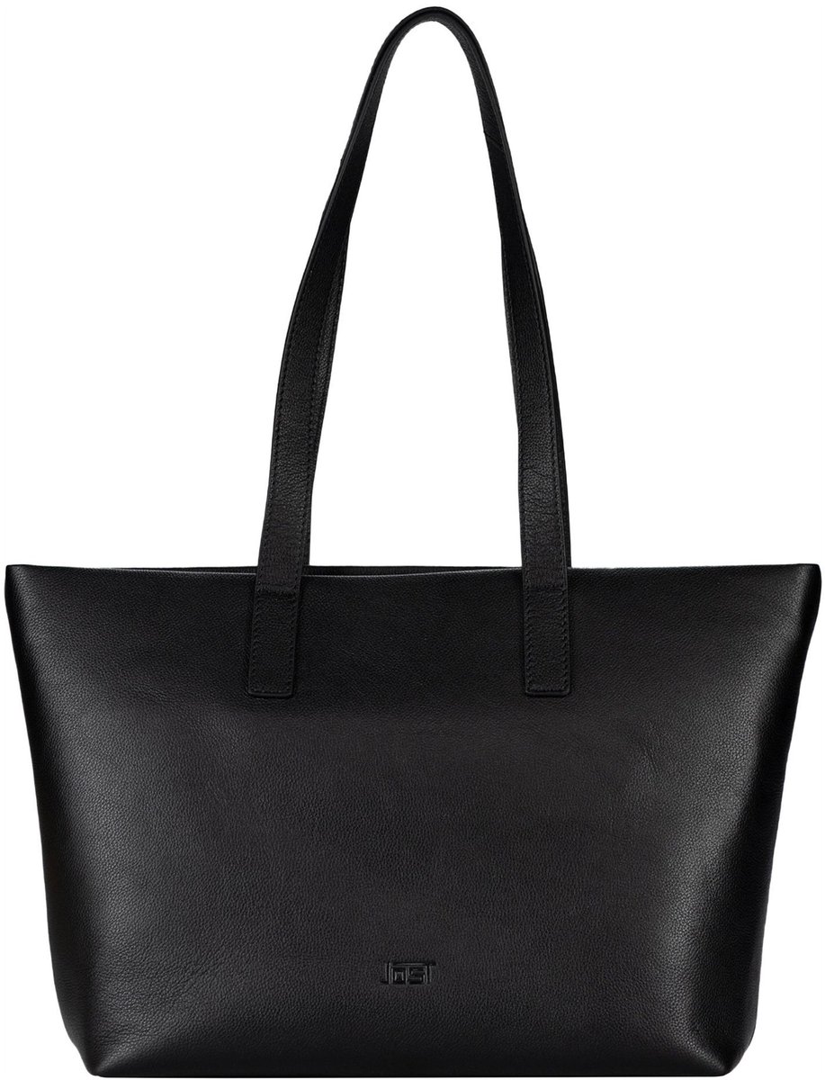 JOST Leren business tas shopper Lysa Business Shopper Black zwart
