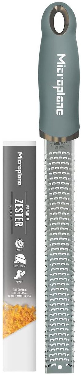 Microplane - Rasp Premium Classic - Fijn - Eucalyptus Green