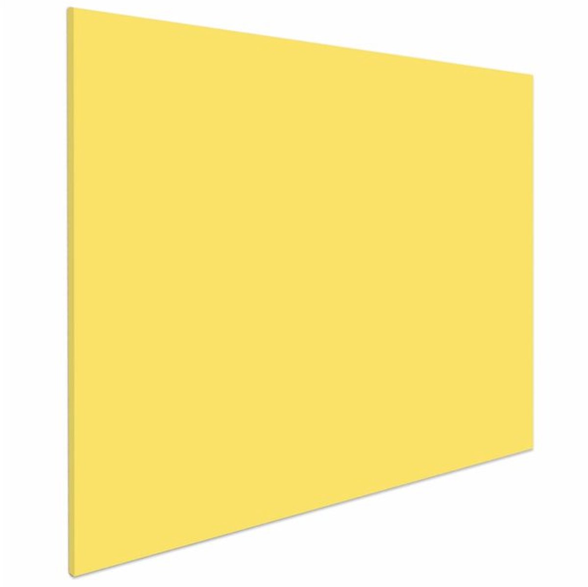 IVOL Complete whiteboardwand zonder rand (3 panelen) - 200x300 cm - Soft Yellow