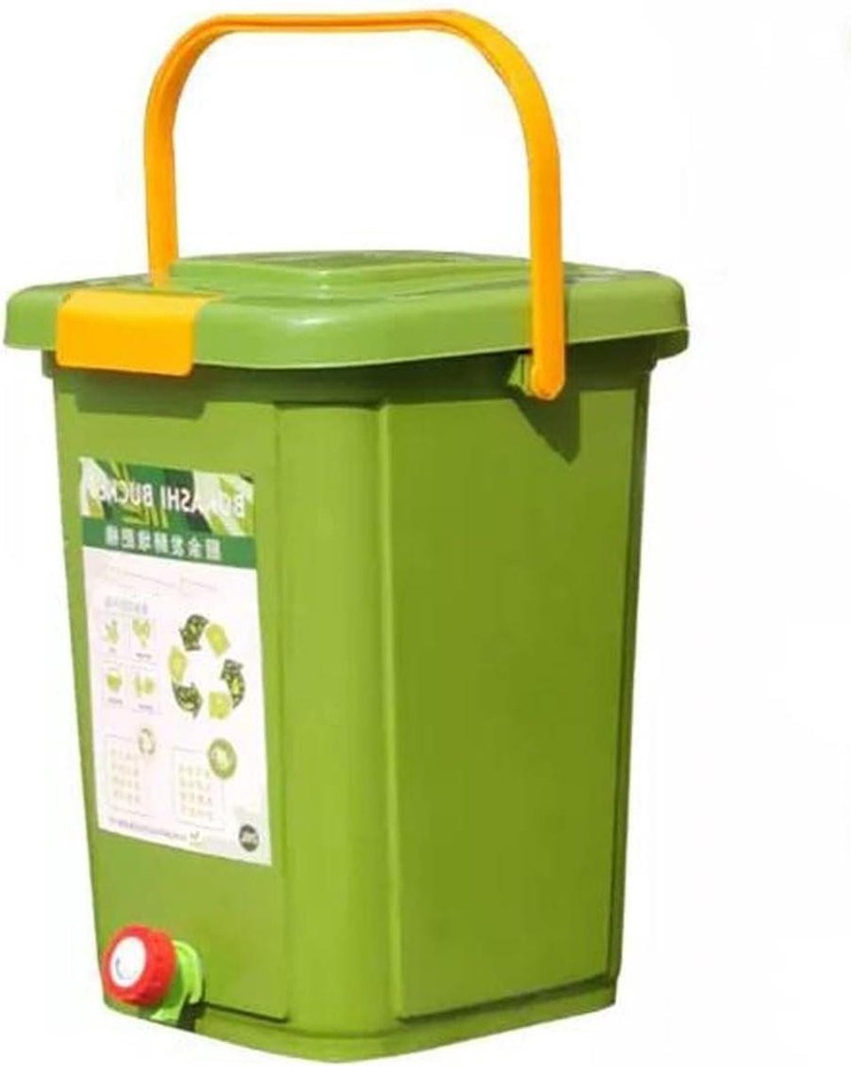 Elektrische Compostbak - Keuken Composter - Afval Recyclen - Geur Neutraliserend - 20 Liter - Wit