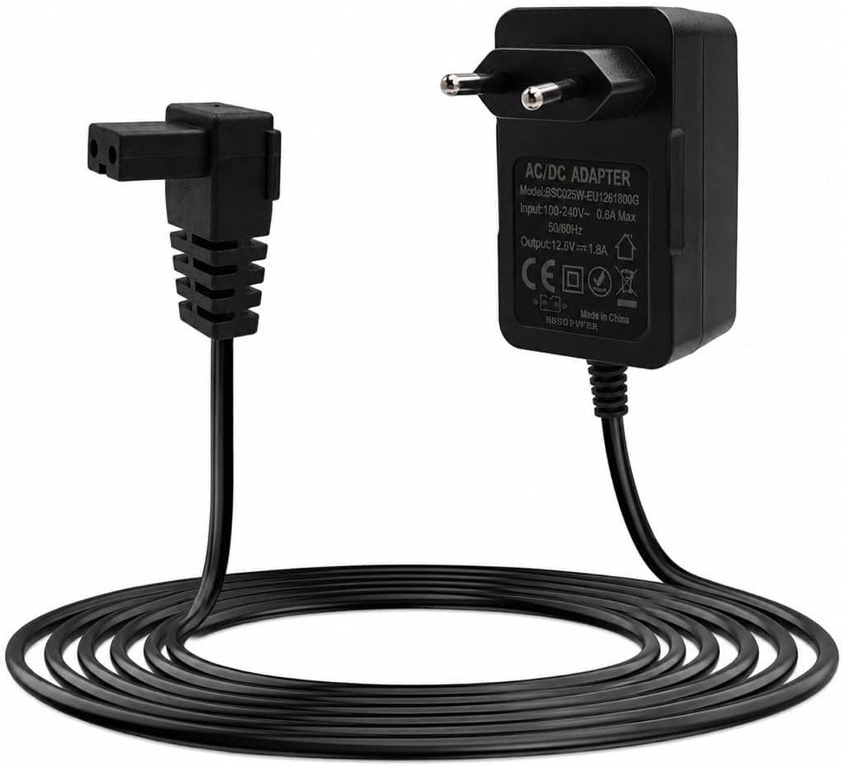 SnelShoppen - 12,6 V Oplader voor Draagbare Zwembadstofzuiger 600 1000 1500 P1111 HJ1103J HJ1102 | Ideaal voor Tuin en Buitengebruik
