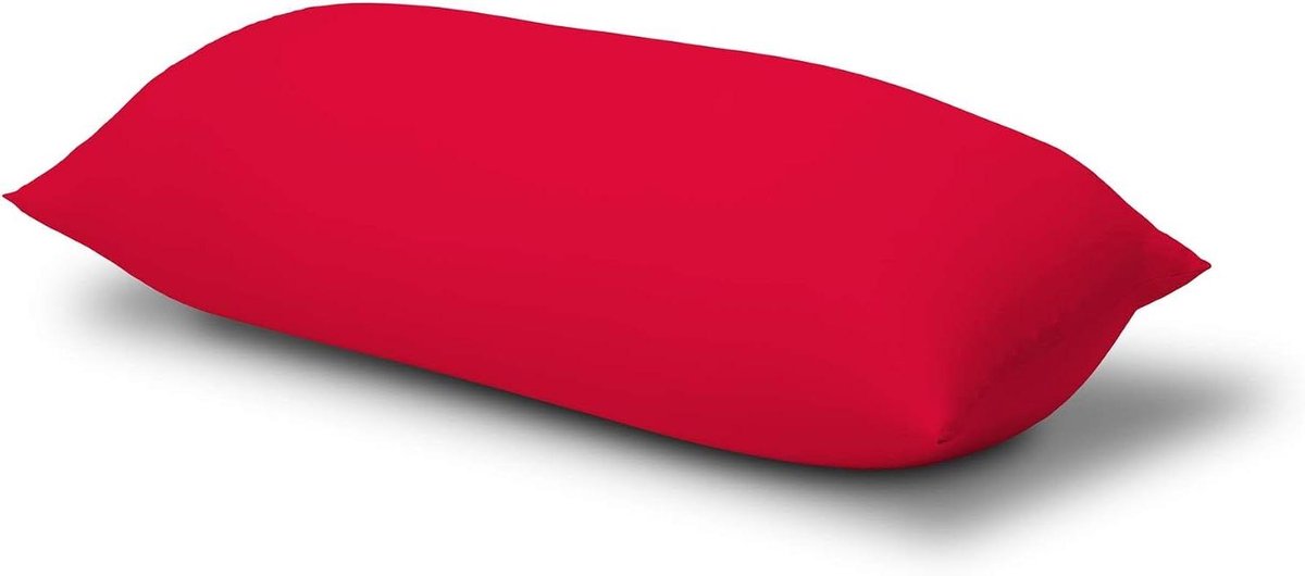 Ergonomische Zitzak - Zitzak Stoel - Ontspannen Zitten - Extra Rugsteun - 180cm x 80cm - Rood