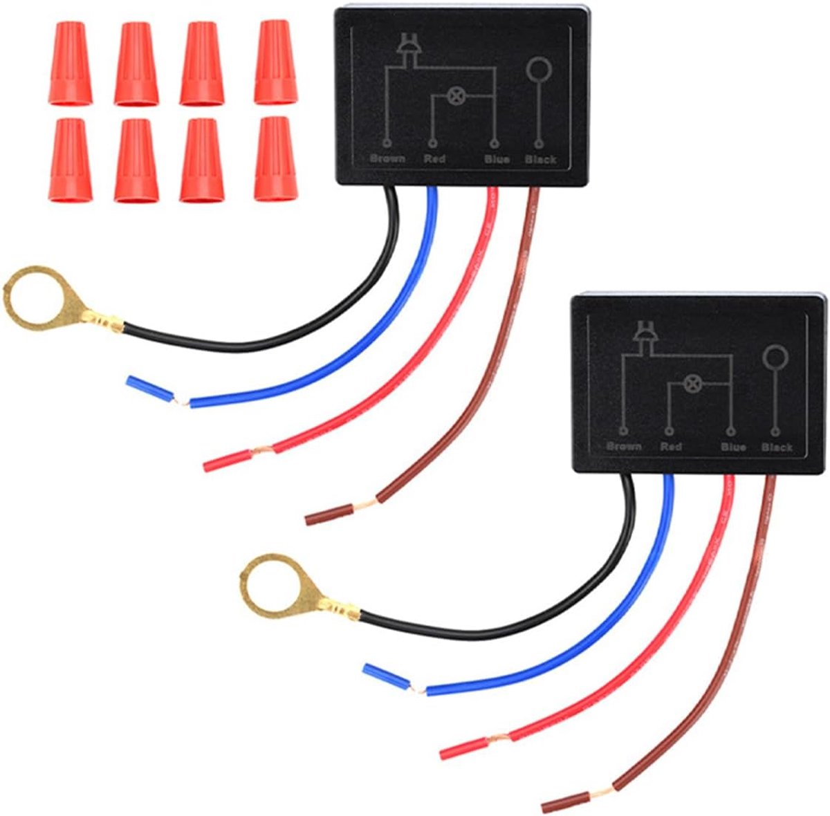 2 STUKS 3 Weg Touch Sensor Dimmer Bureaulamp Sensor Module Controle Module 3 Segment Dimmen Modus Dimmer