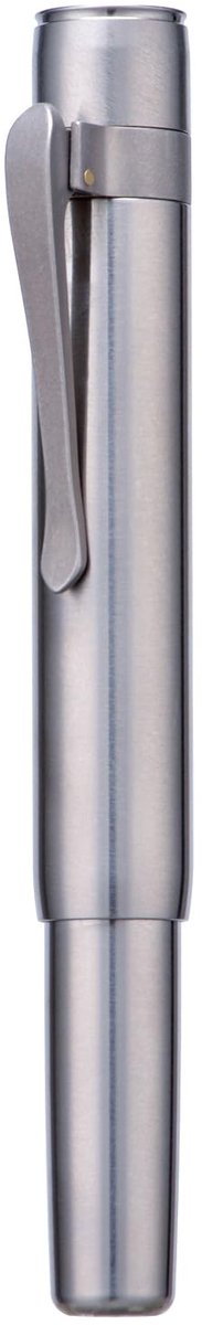 Omgoods - M2 Titanium Mini Vulpen - Extra Fijne Zachte Nib en Compact Ontwerp