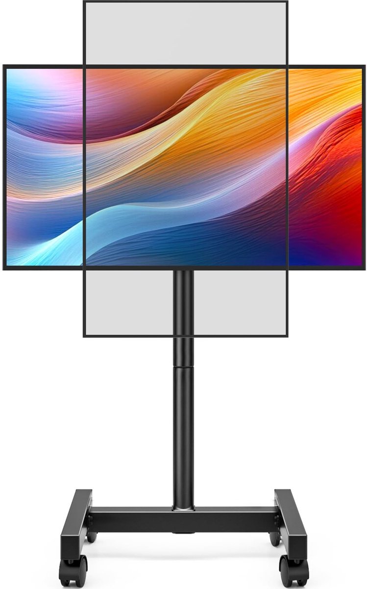 Omgoods - Hemudu Universele TV Stand - Verstelbare Tafel TV Stand