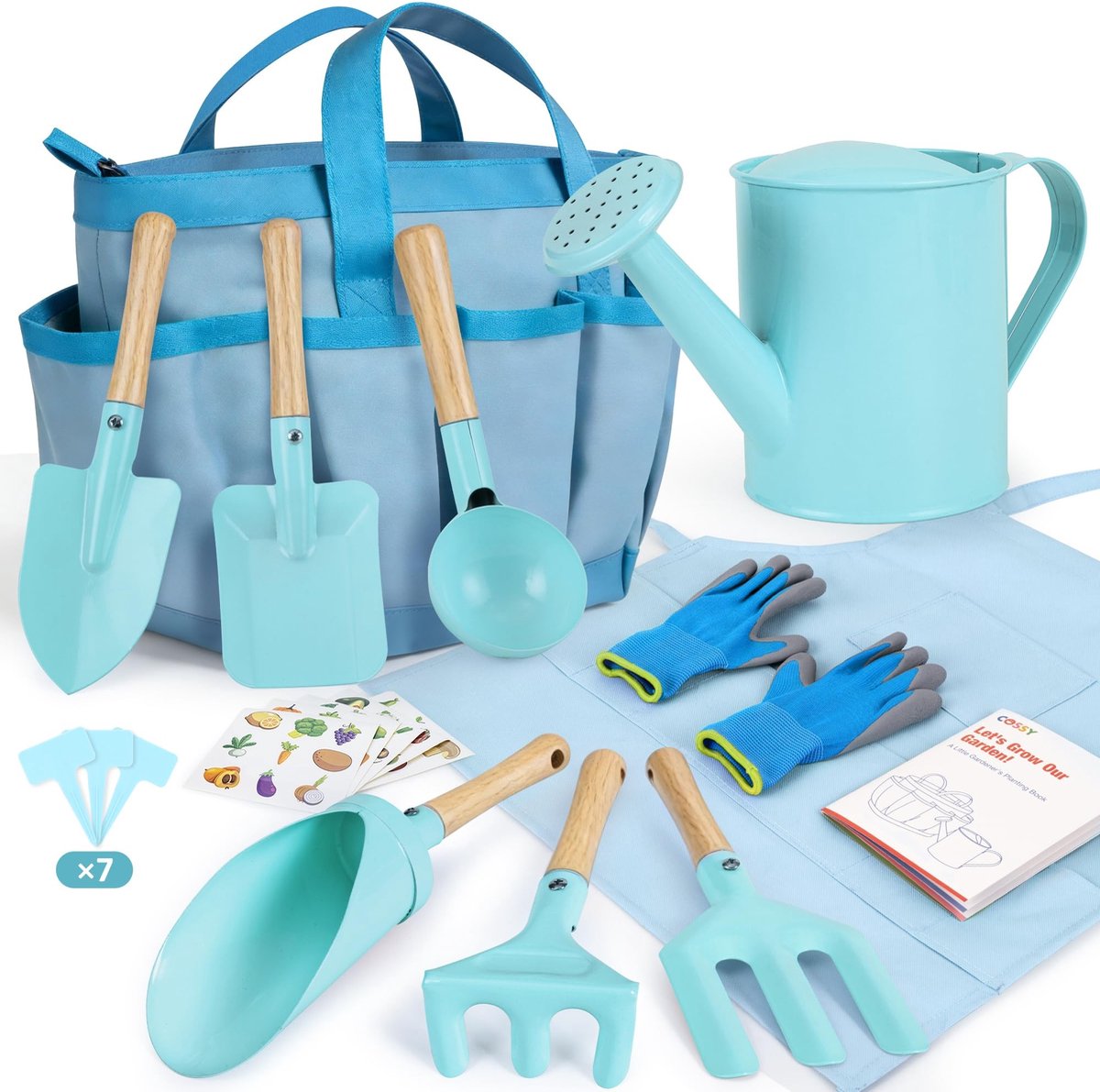 Omgoods - Tuingereedschap Set voor Kinderen met Gieter en Handschoenen