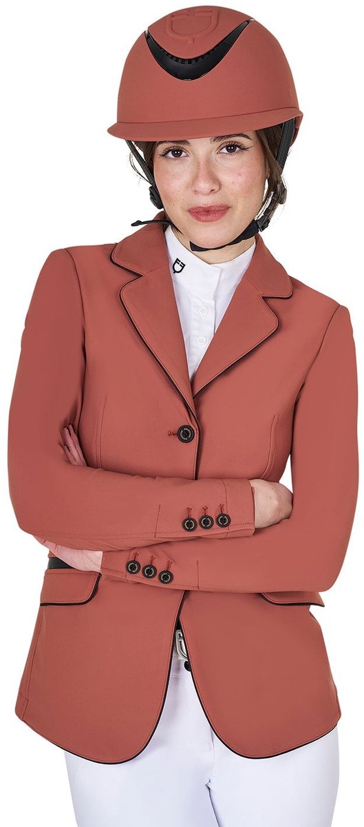 Equestro Wedstijdjas Dames FW25 S Redwood