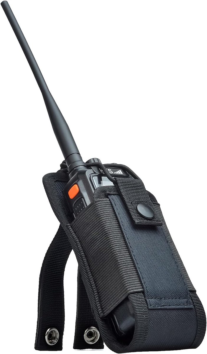Walkie Talkie-hoesje, Molle-radiohouder, Multifunctionele radiohoes compatibel met walkie-talkies van meerdere maten (Molle-1)