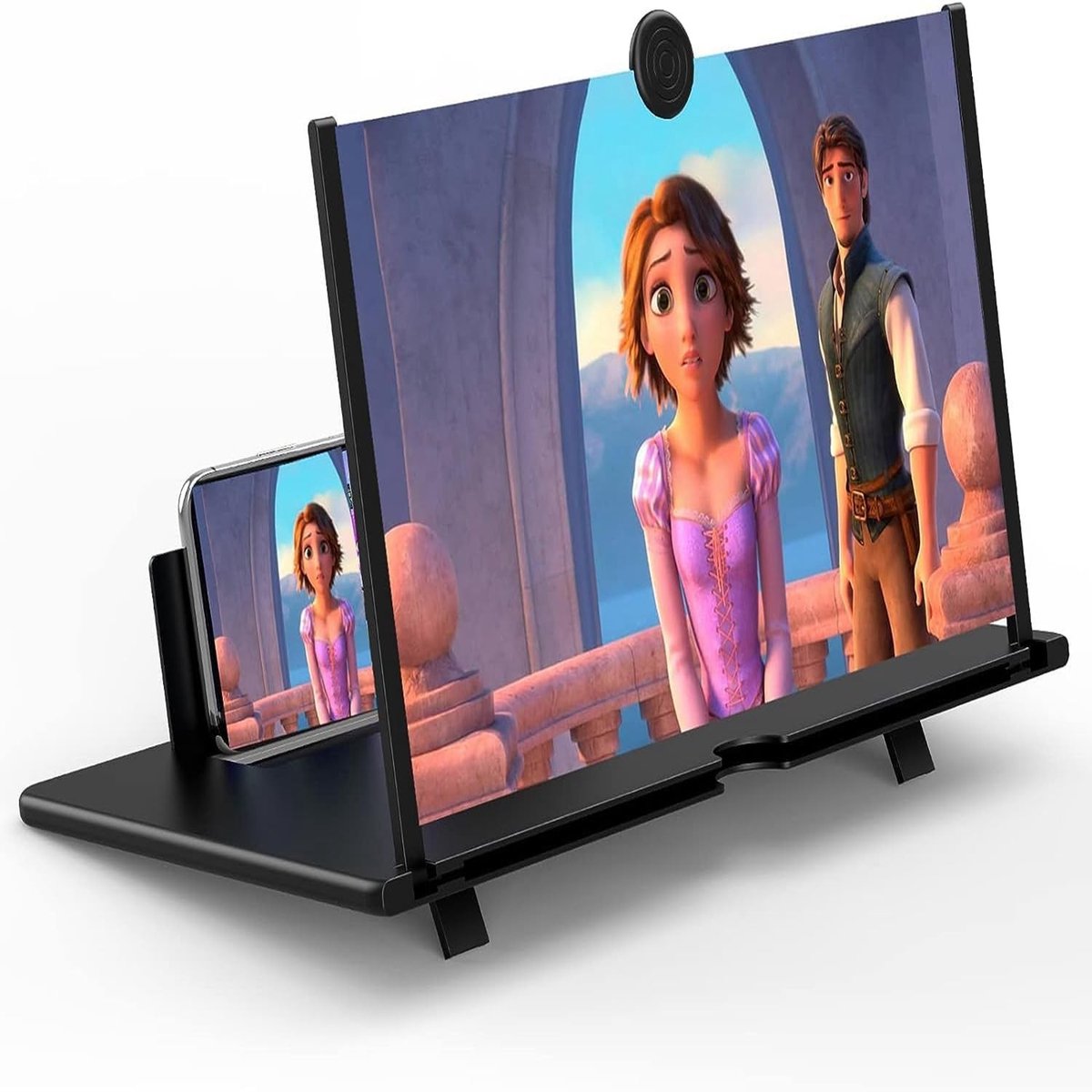 Omgoods - 16 Inch Schermvergroting Mobiele Telefoon - 3D HD Oogbescherming