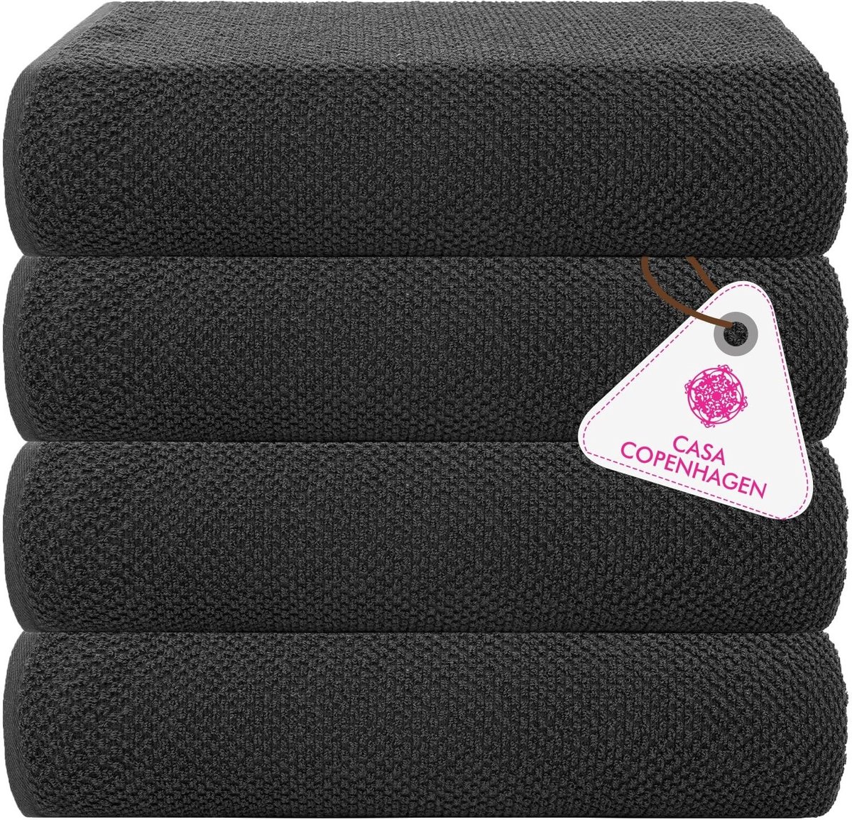 Omgoods - 4-delige Geschenkset met XL Handdoeken van Egyptisch Katoen