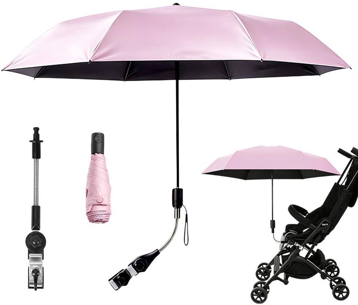 Omgoods - Universele Parasol voor Kinderwagens met UV-bescherming