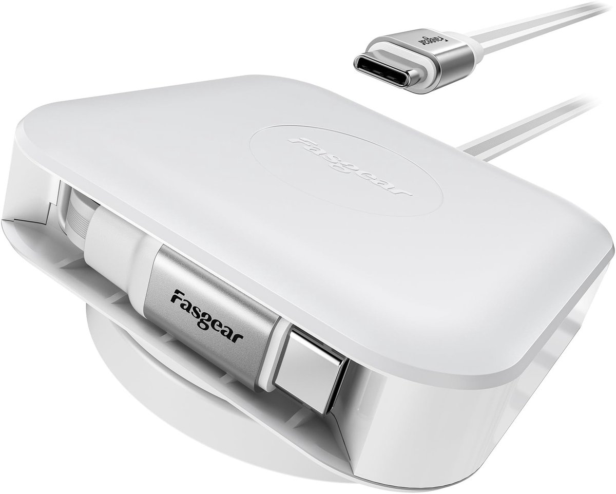Omgoods - 60W USB C Kabel Retractable 2 m - Snelladen met 360° Rotatie