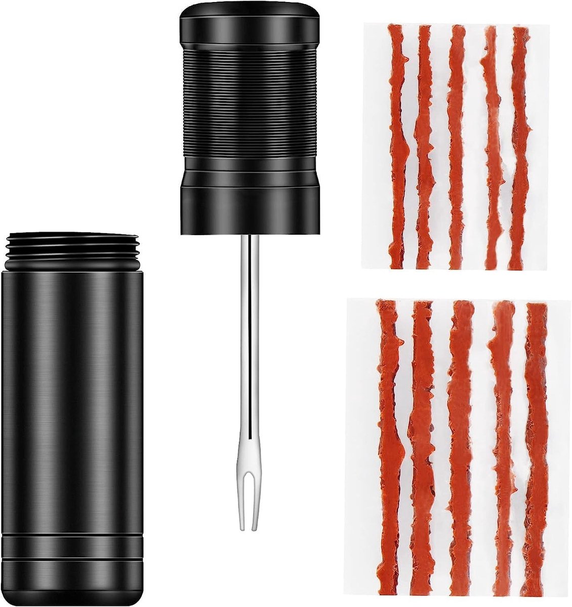 Tubeless Fietsbanden Reparatie Kit voor MTB en Racefietsen - Snelle Reparatie voor Reizen en Onderhoud van Tubeless Banden