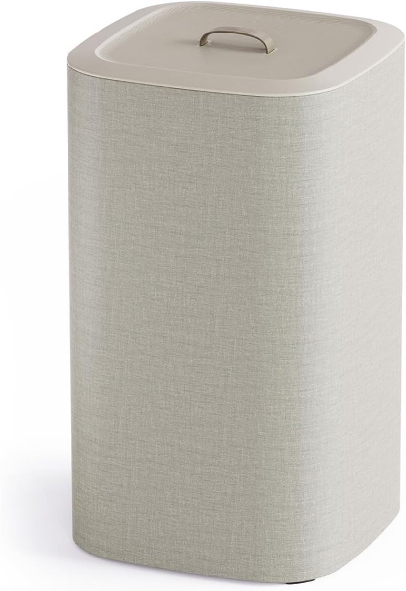 Lìon® Wasmand - 60L - Wasbox - Wasmanden - Beige - 40cm x 40cm x 71cm