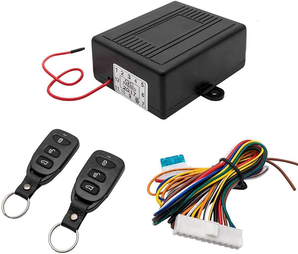12V Universele Auto Auto Centrale Afstandsbediening Deurslot Kit Alarm voor Keyless Entry Systeem