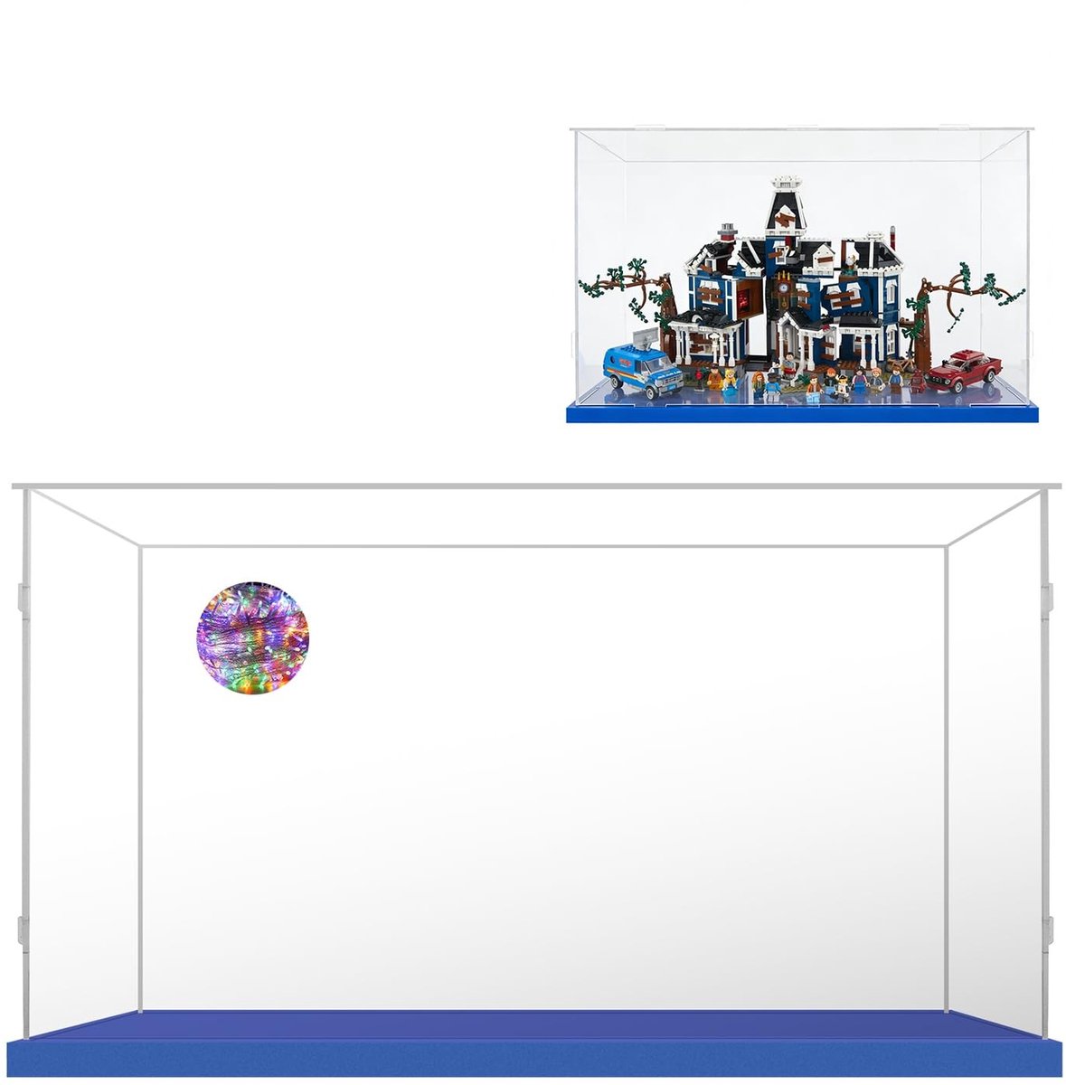 Omgoods - Acryl Display Case 55x25x35 voor Stranger Things - Blauw