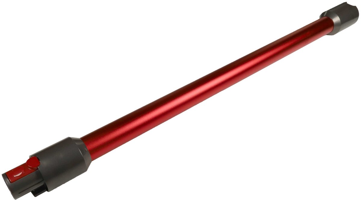 vhbw-stofzuigerbuis, compatibel met Dyson V8 Absolute, V8 Absolute + (oud model) en V8 Absolute + stofzuigers – 35 mm aansluiting, 74 cm, rood
