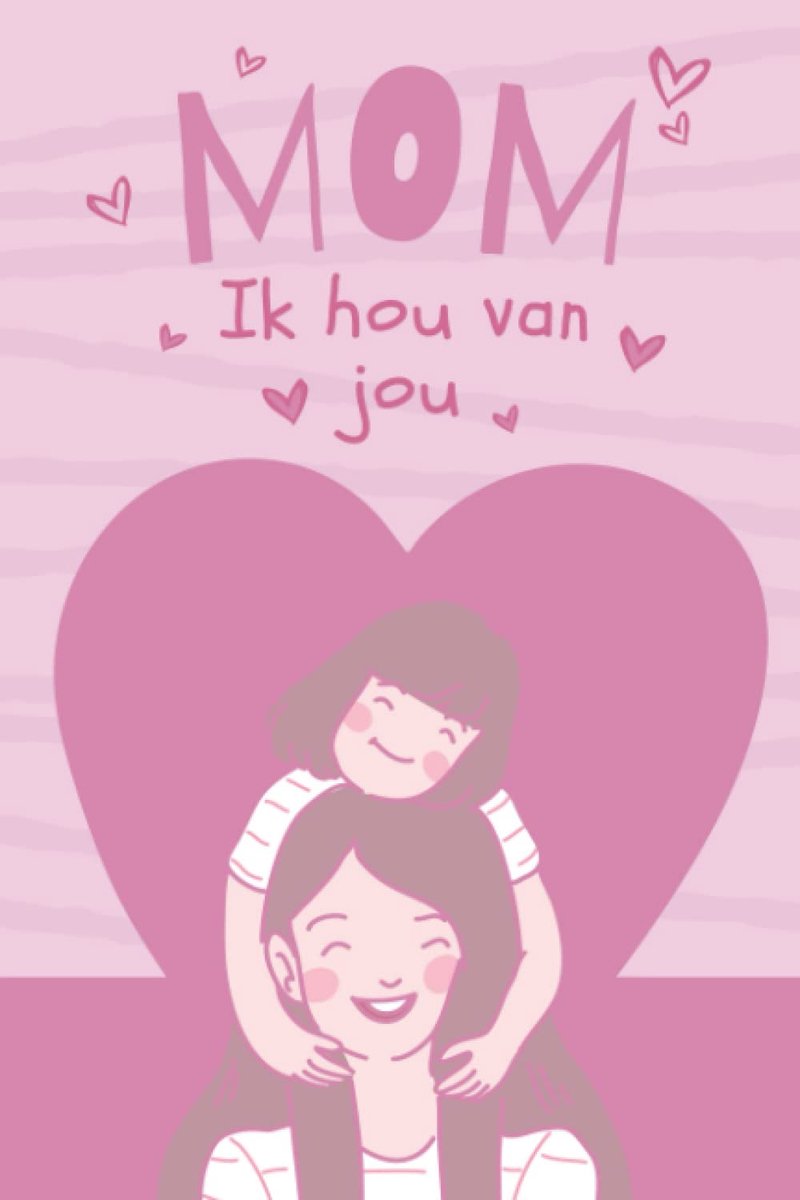 Notitieboek voor moeder - 120 pagina's - speciale verhalen opschrijven - perfect als cadeau - ShopVlot