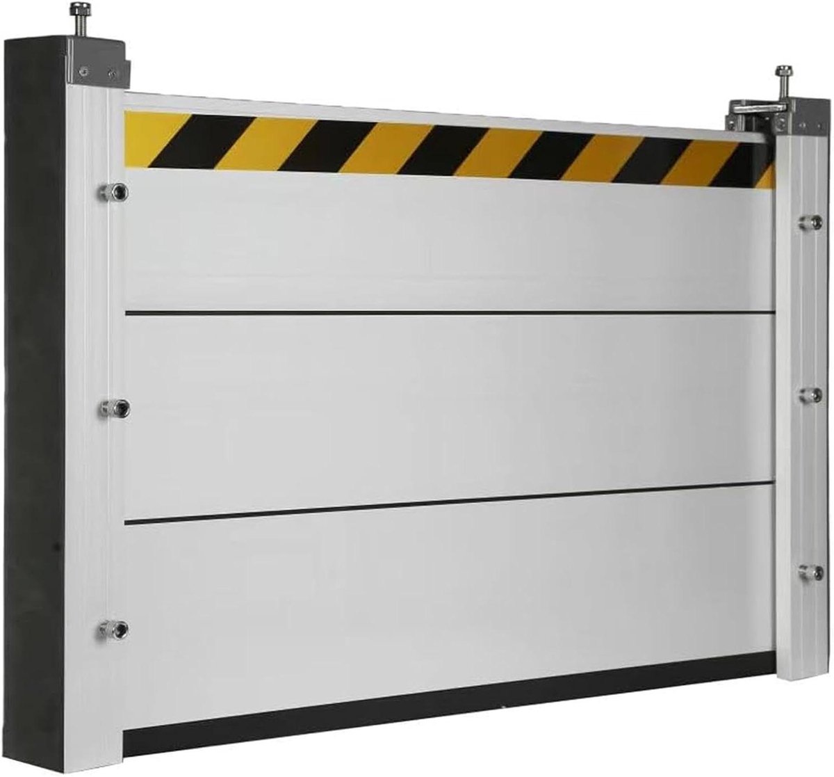 Aluminium Waterkering - Overstromingsbarrière Deur - Wateroverlast Voorkomen - Corrosiebestendig Materiaal - H60cm L0.9m - Aluminiumkleur