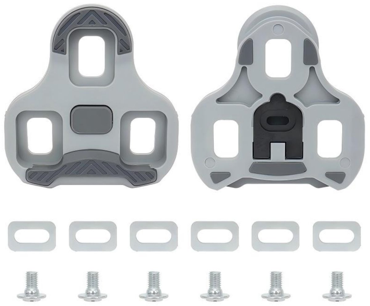 Klemplaten - 2 stuks - 6,5*6,9 cm - Pedaalclipplaten - Zelfvergrendelende pedaalplaten - Fietsschoenplaatjes voor racefietsen - Pedaalclipplaten - Bevestigingsplaten voor pedaalclips - Pedaalclips - Vergrendelbare clips - Racefietsclips