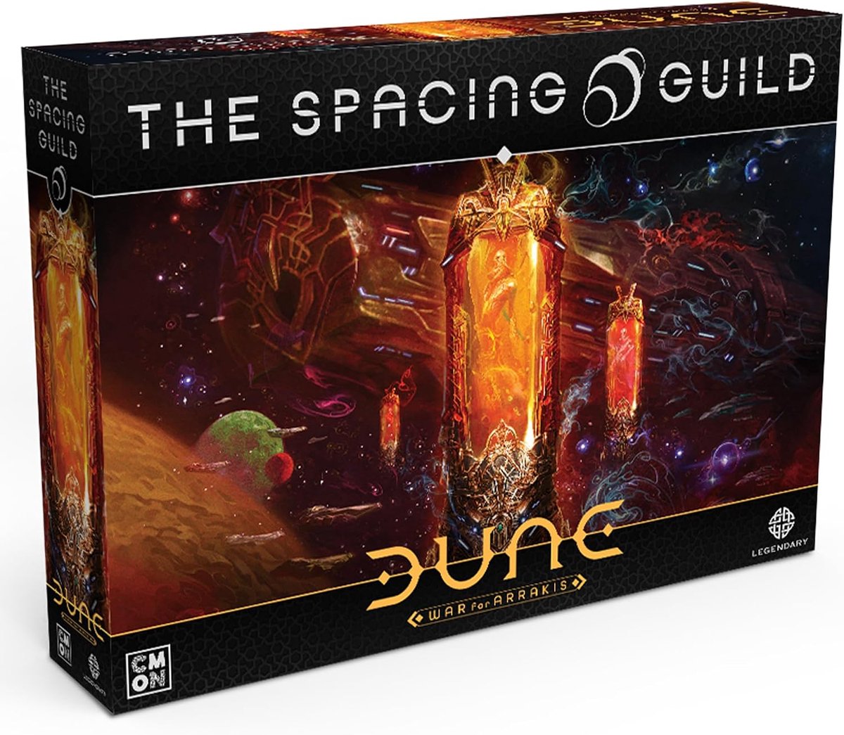 SnelShoppen - Bordspel Dune: Oorlog om Arrakis - Ruimtegilde Uitbreiding - Miniaturen Spel - Voor 1-4 Spelers - Vanaf 14 Jaar - Speeltijd 120 Minuten