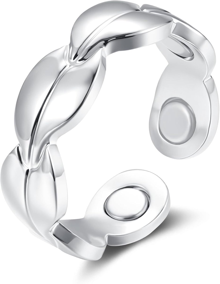 Ringen met ultrasterke magneten, open verstelbare magnetische ringen