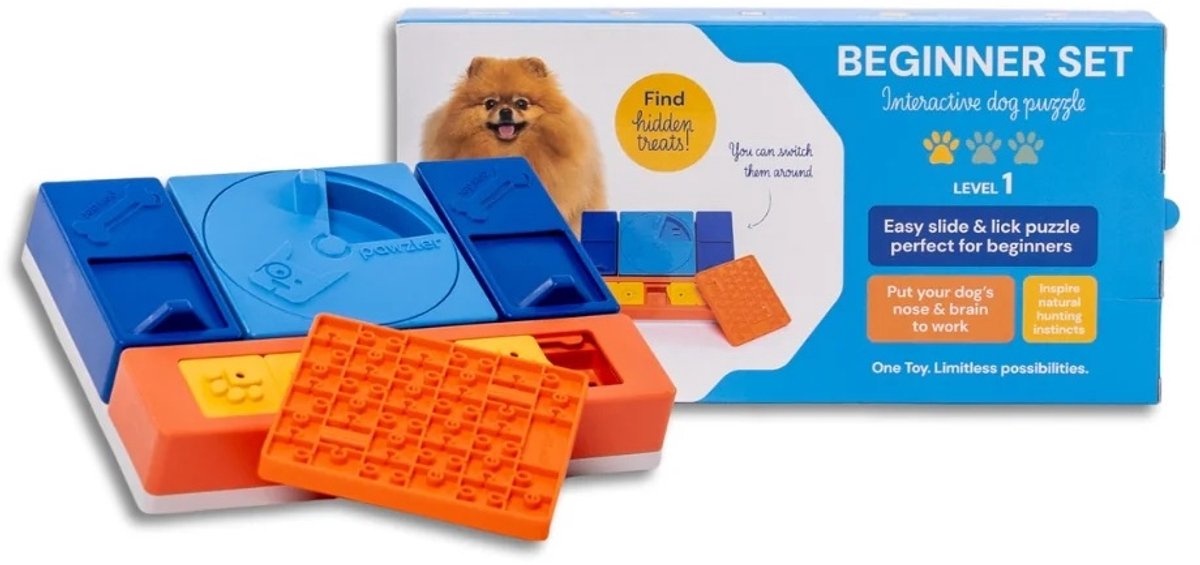 Pawzler Beginner Set - modulaire interactieve hondenpuzel