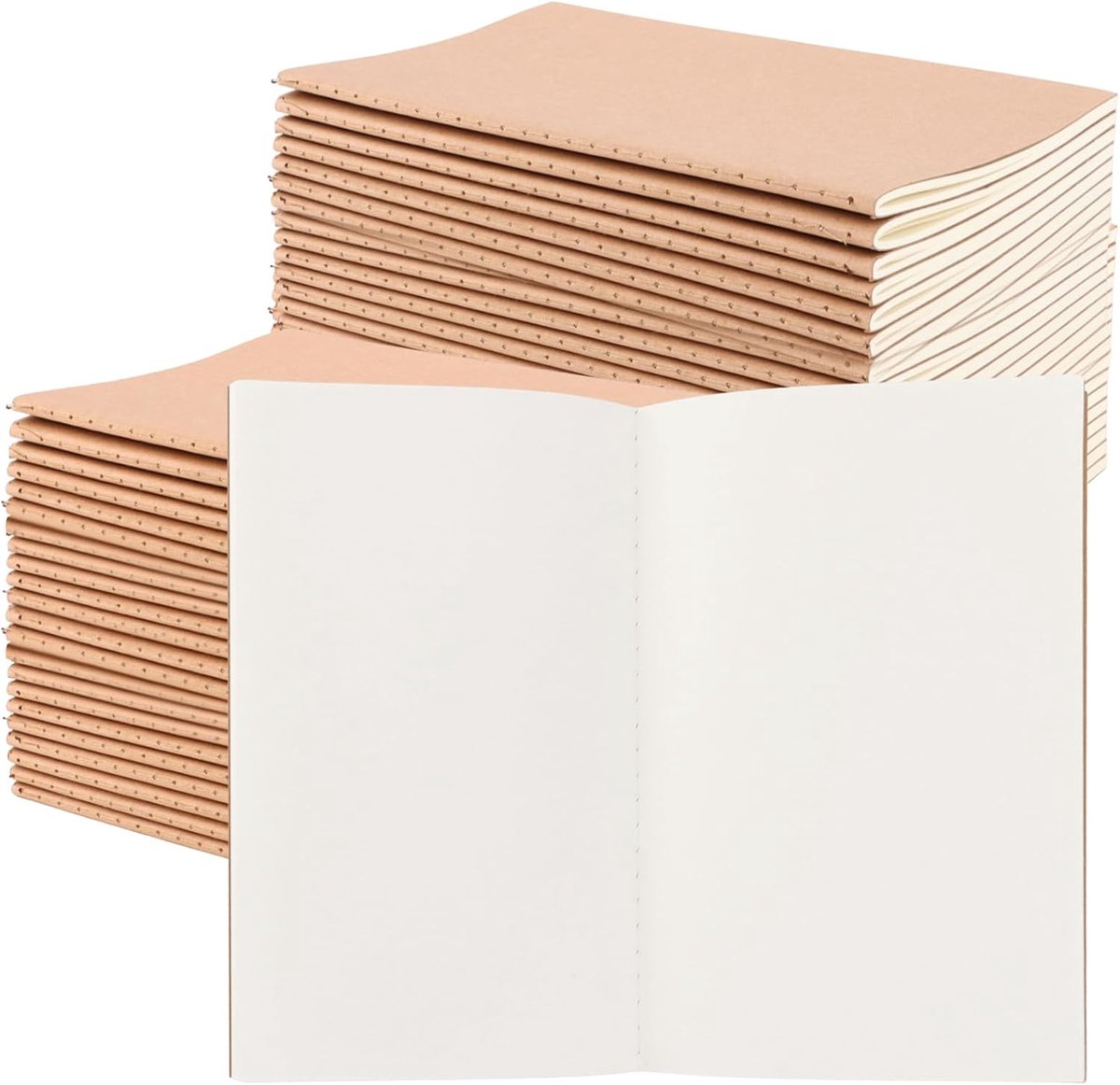 Notitieboek A5 blanco pagina's 14 x 21 cm