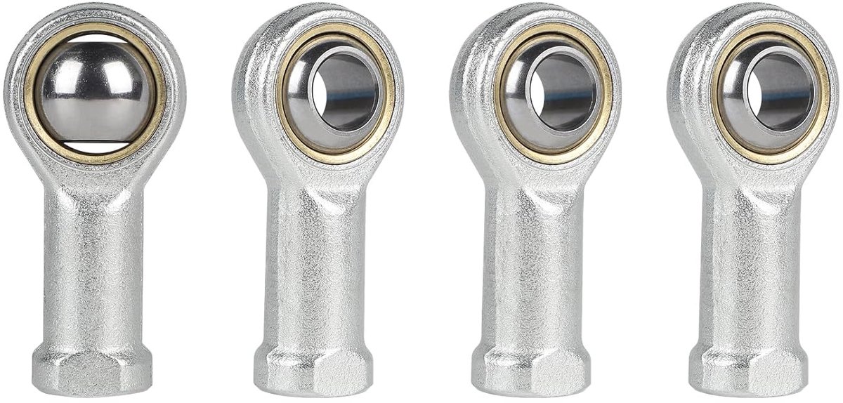 Eindlagers M8, kogellagers met rechtse schroefdraad van staal voor lagers, kogelgewrichten SI8T/KM (PT) voor fietsen, motorfietsen, mechanische uitrusting