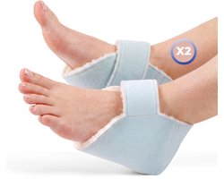 Mobiclinic - Set 2 x anti-decubitus beschermers - Enkelbandages - Elleboog- of hielbeschermers - One size fits all