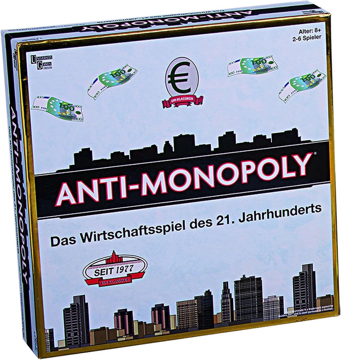 SnelShoppen - Anti-monopoly bordspel voor volwassenen en kinderen, strategisch spel, 2-6 spelers, meer dan 60 minuten speelplezier, ideaal voor feest-