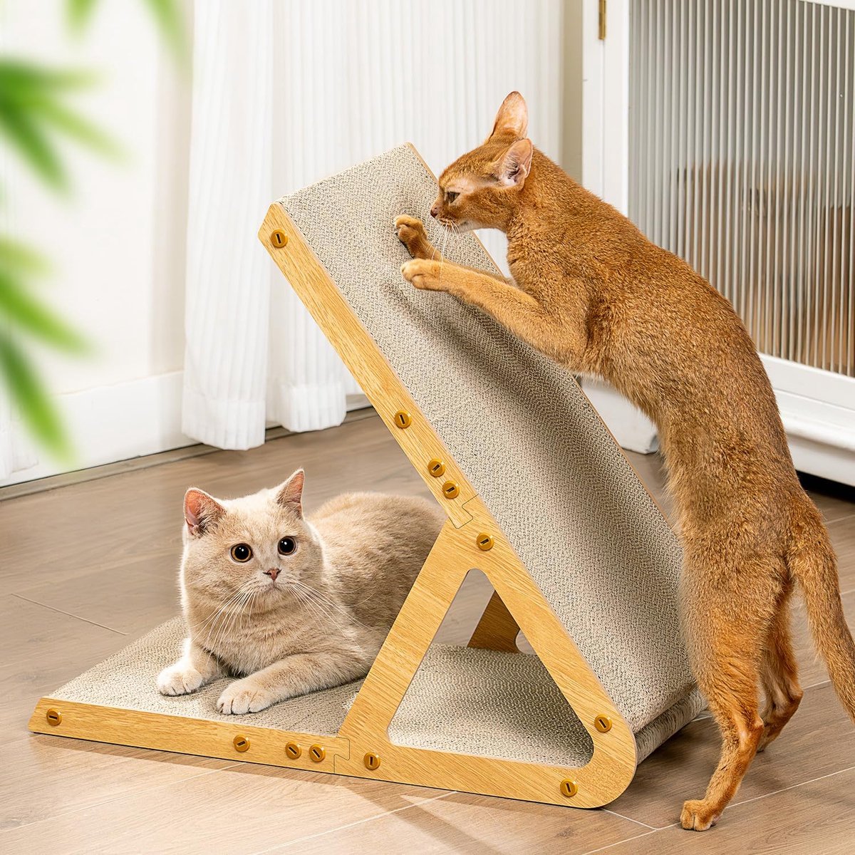 A-Frame krabplank voor katten binnenshuis