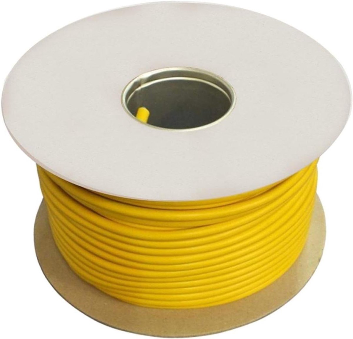 Installatiedraad Buitenkabel - Flexibele Elektrakabel - Buiten Gebruiken - BASEC Goedgekeurd - 3183A 2.5MM - Geel