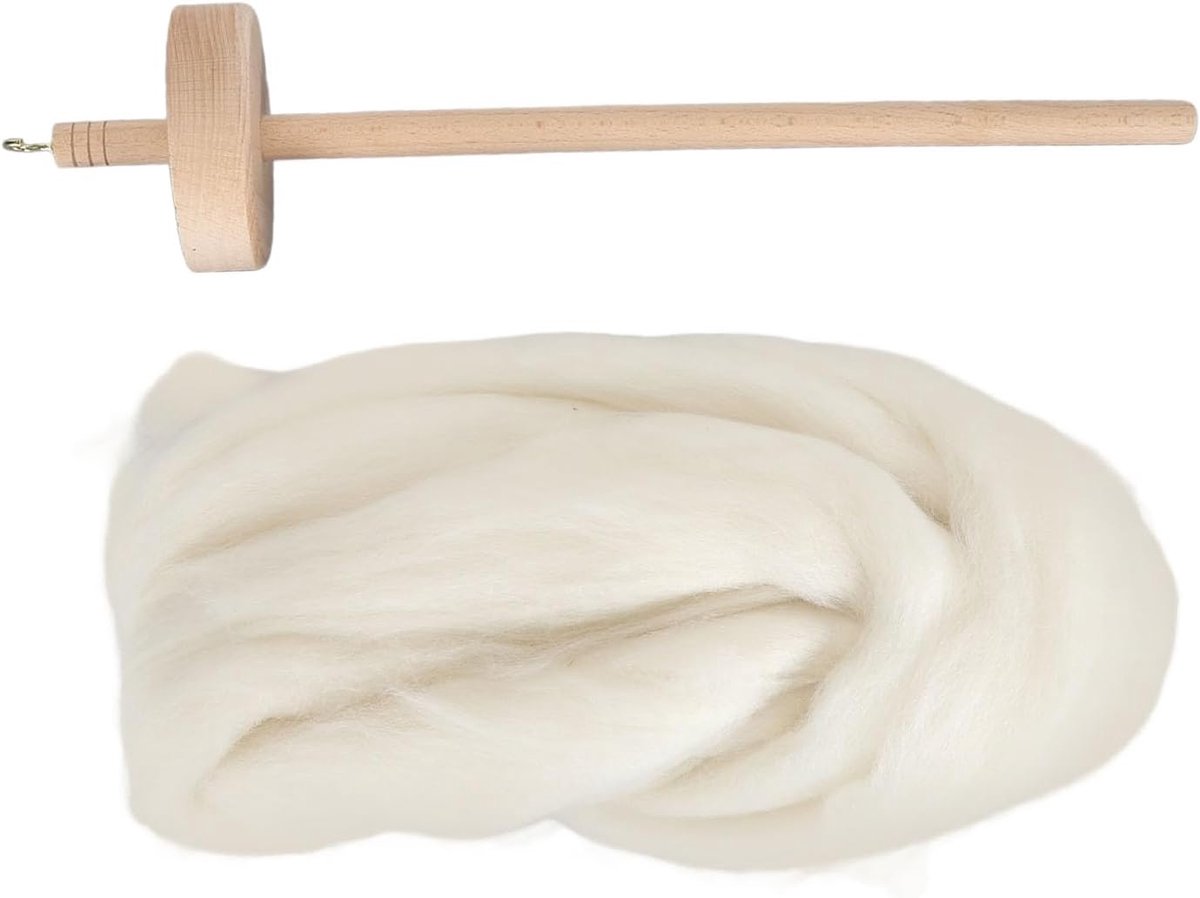 Wollen Starter Kit, Drop Spindel voor Garen Maken, Hand Spindel Kit