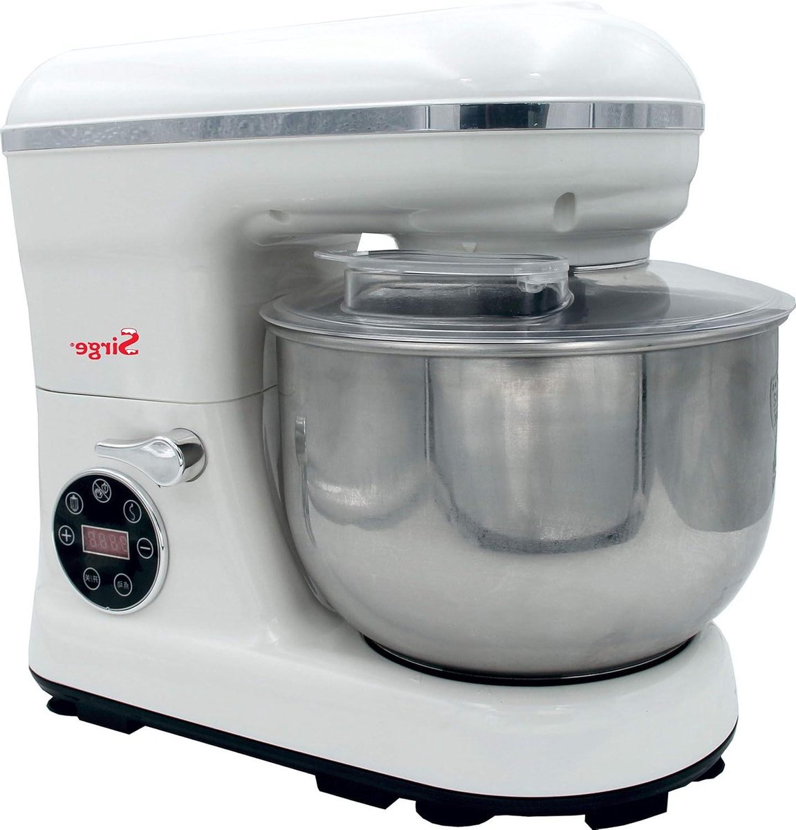 Keukenmachine - Deegmixer - Bakken en Koken - Krachtige DC Motor - 5 Liter Kom - Wit