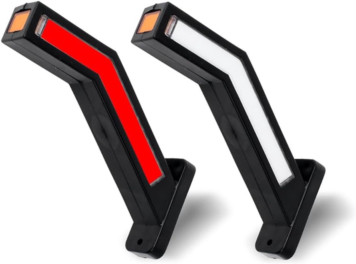 12-24 V led-zijmarkeringslichten, Breedtelichten Aanhanger, Parkeerlichten voor Vrachtwagens, Aanhangers, Korte Kap, Zijindicatielampjes voor GM Truck Benders