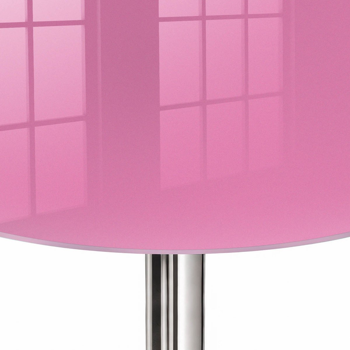 ArtPrintCave Koel roze Glazen Tafelblad fi70 cm - Tafelblad Rond - Roze Keukentafel - Achtergronden en patronen Terrastafel