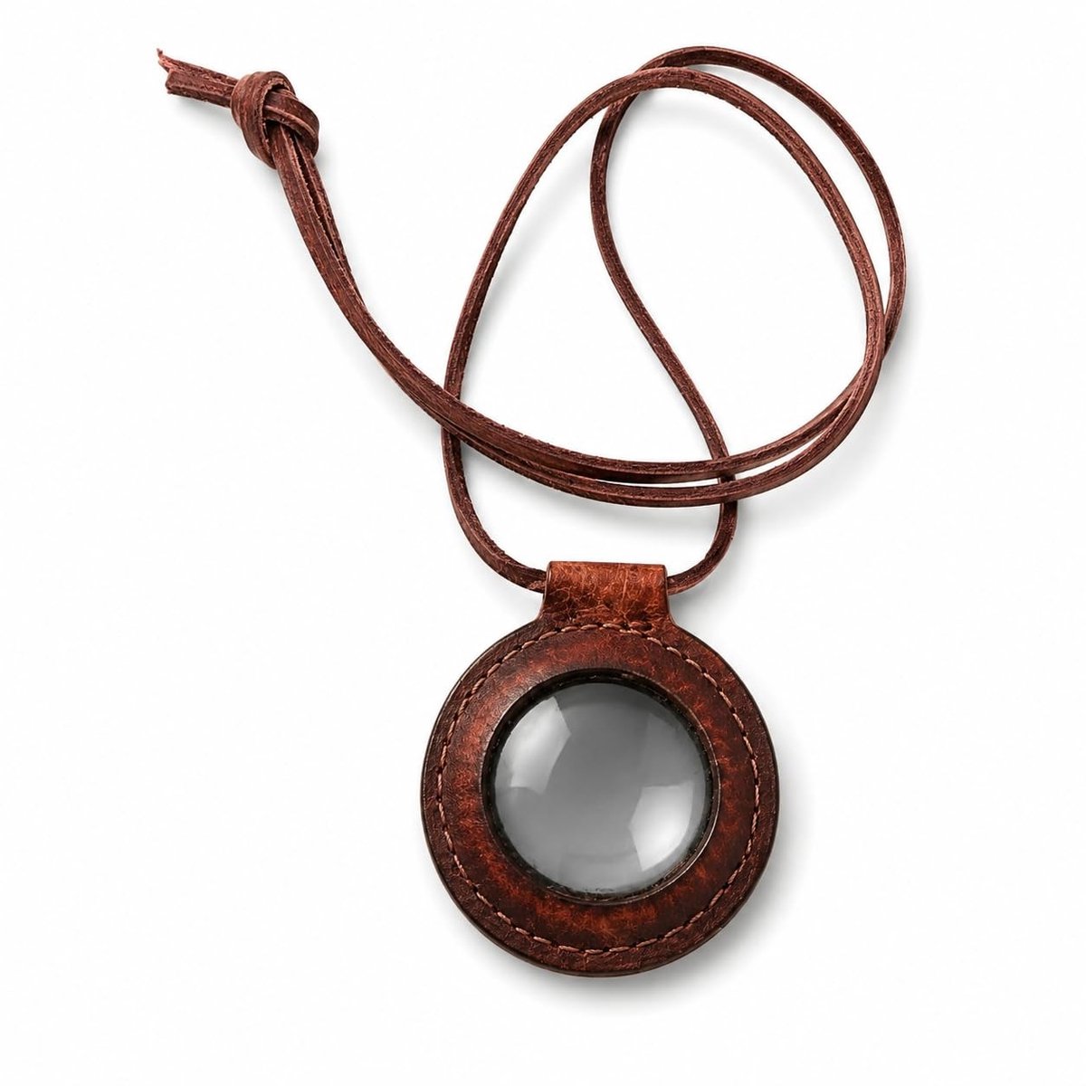 Omgoods - Nautical Magnifier Lens met Lederen Houder en Ketting
