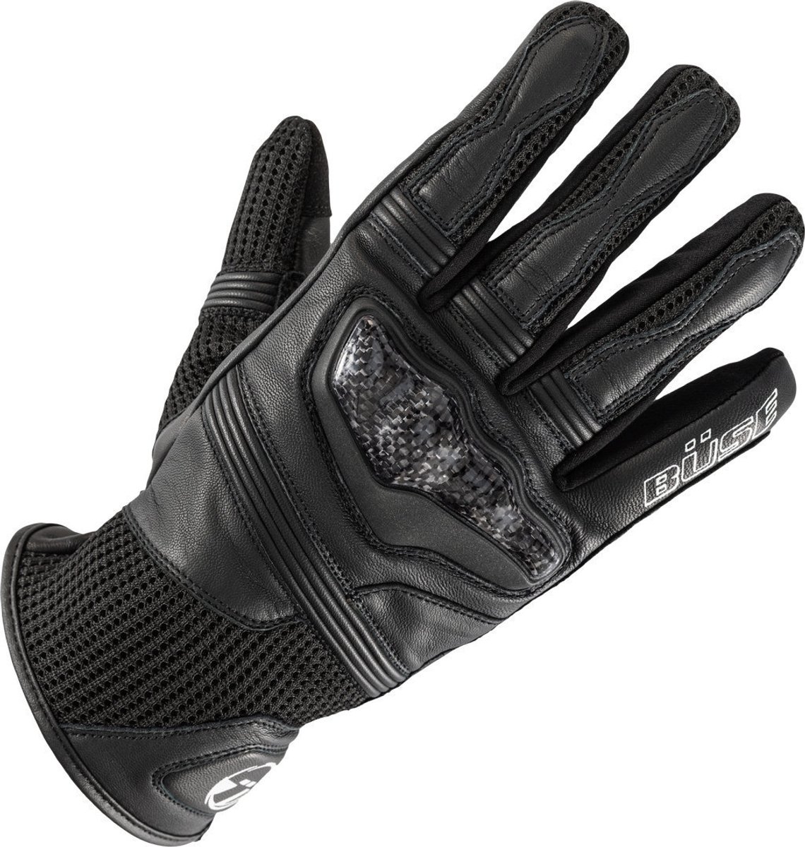 Büse Airflow Zwarte Handschoenen - Handschoen