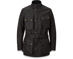 Belstaff Trialmaster Zwarte Gewaxte Jas - Jas
