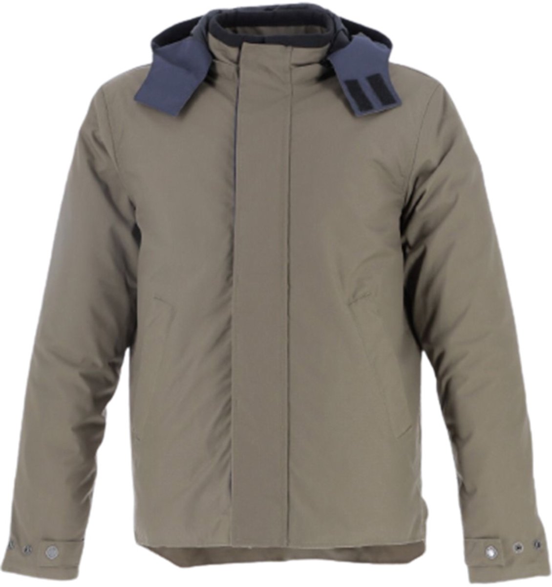 Helstons Vlam Fabrics Jas Kaki Blauw - Jas
