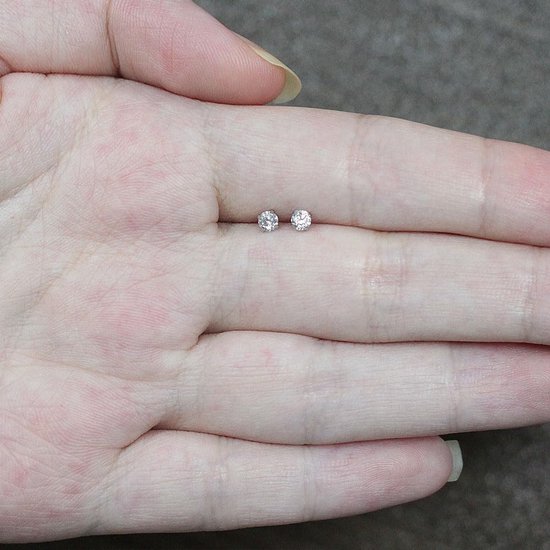 316L chirurgisch staal glitter microdermale piercing ankertopjes — afbeelding 4