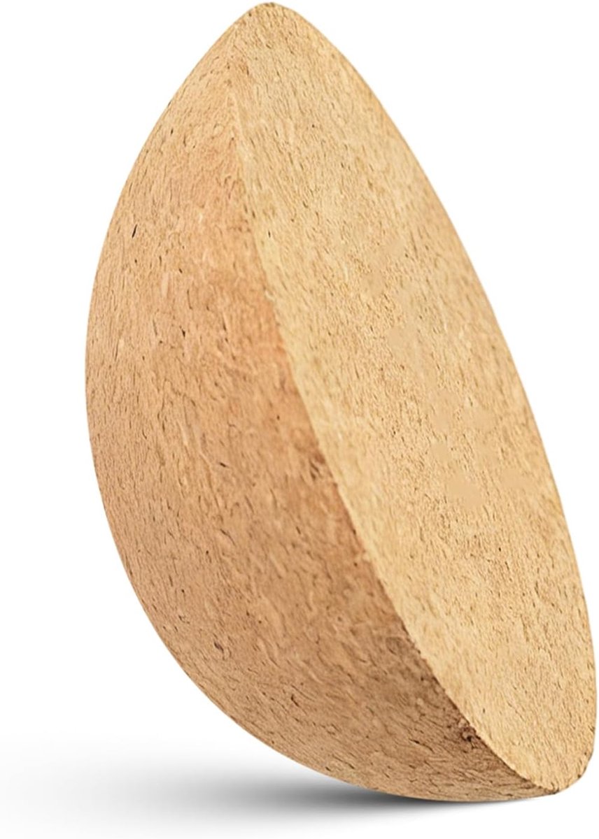 Balance Board kurk halve bol 15 x 7 cm, balans halve bol van milieuvriendelijke natuurkurk, evenwichtstrainer voor kinderen en volwassenen, voor balansboard accessoires voor yoga, revalidatie en